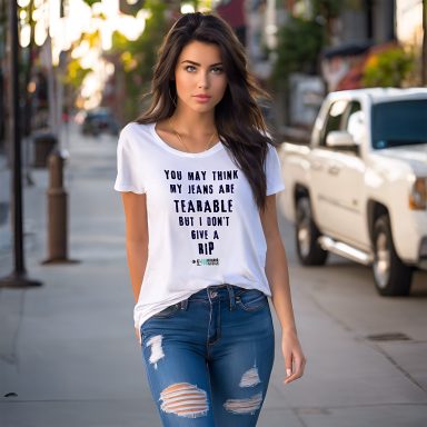 Tearable, Don't Give a Rip - Unisex T-shirt
